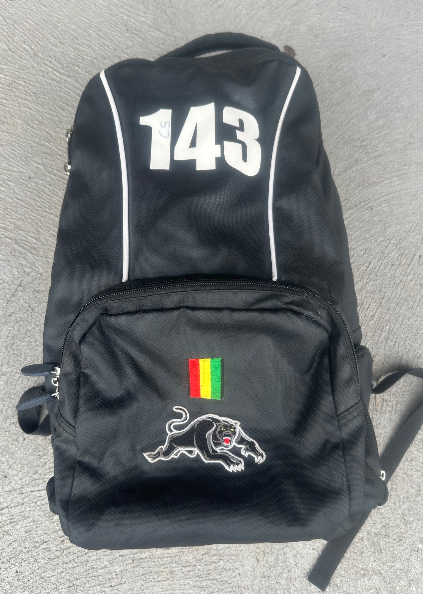 Penrith Panthers Classic Backpack Player Issued to Charlie Staines