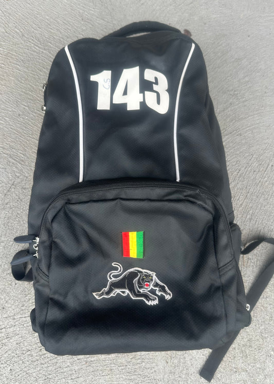 Penrith Panthers Classic Backpack Player Issued to Charlie Staines