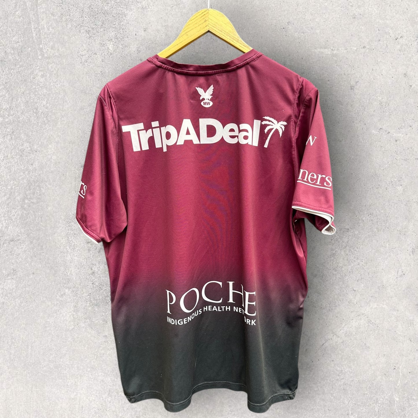 MANLY WARRINGAH SEA EAGLES PLAYER ISSUED TRAINING SHIRT