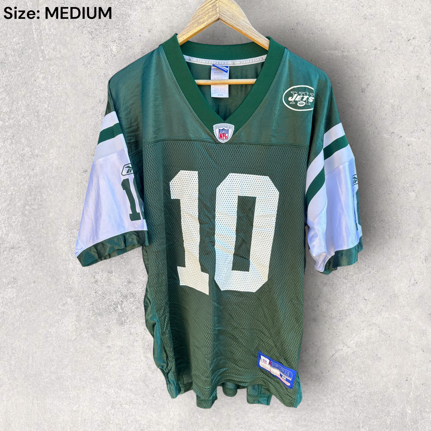 Chad Pennington New York Jets Reebok NFL Vintage Jersey