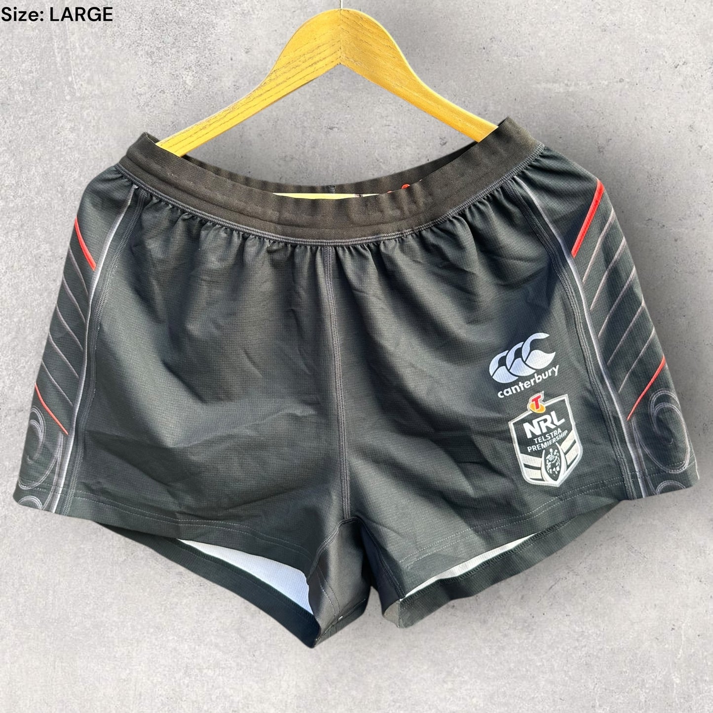 NEW ZEALAND WARRIORS 2014 TRAINING PLAYER SHORTS