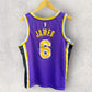 LEBRON JAMES LA LAKERS PURPLE NIKE JERSEY