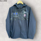MANLY WARRINGAH SEA EAGLES 2025 BLACK WINDBREAKER PLAYER ISSUED JACKET TOMMY TALAU