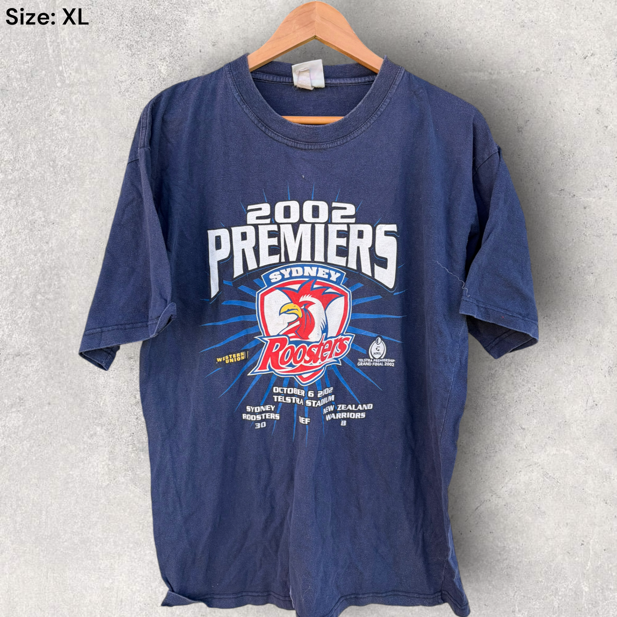 Sydney Roosters 2002 Premiers Vintage NRL Shirt