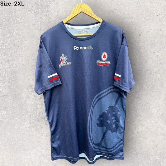 ILLAWARRA WARRIORS RUGBY UNION TRAINING SHIRT