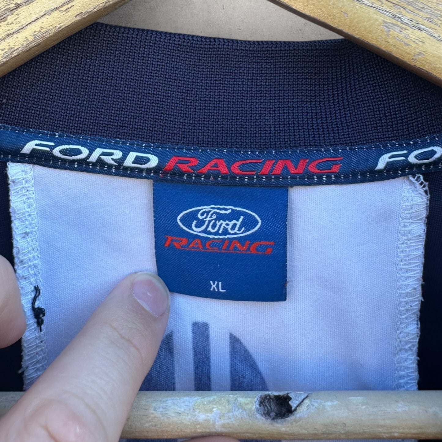 Ford Racing Blue Motorsport Polo Shirt