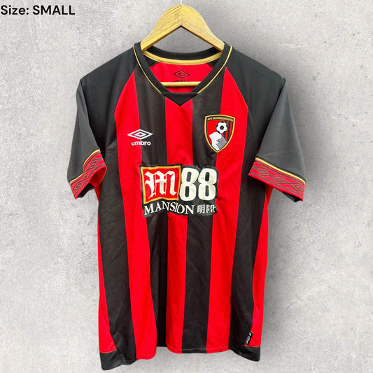 AFC BOURNEMOUTH 2018-2019 HOME UMBRO FOOTBALL JERSEY