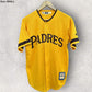 SAN DIEGO PADRES COOPERSTOWN MAJESTIC MLB BASEBALL JERSEY