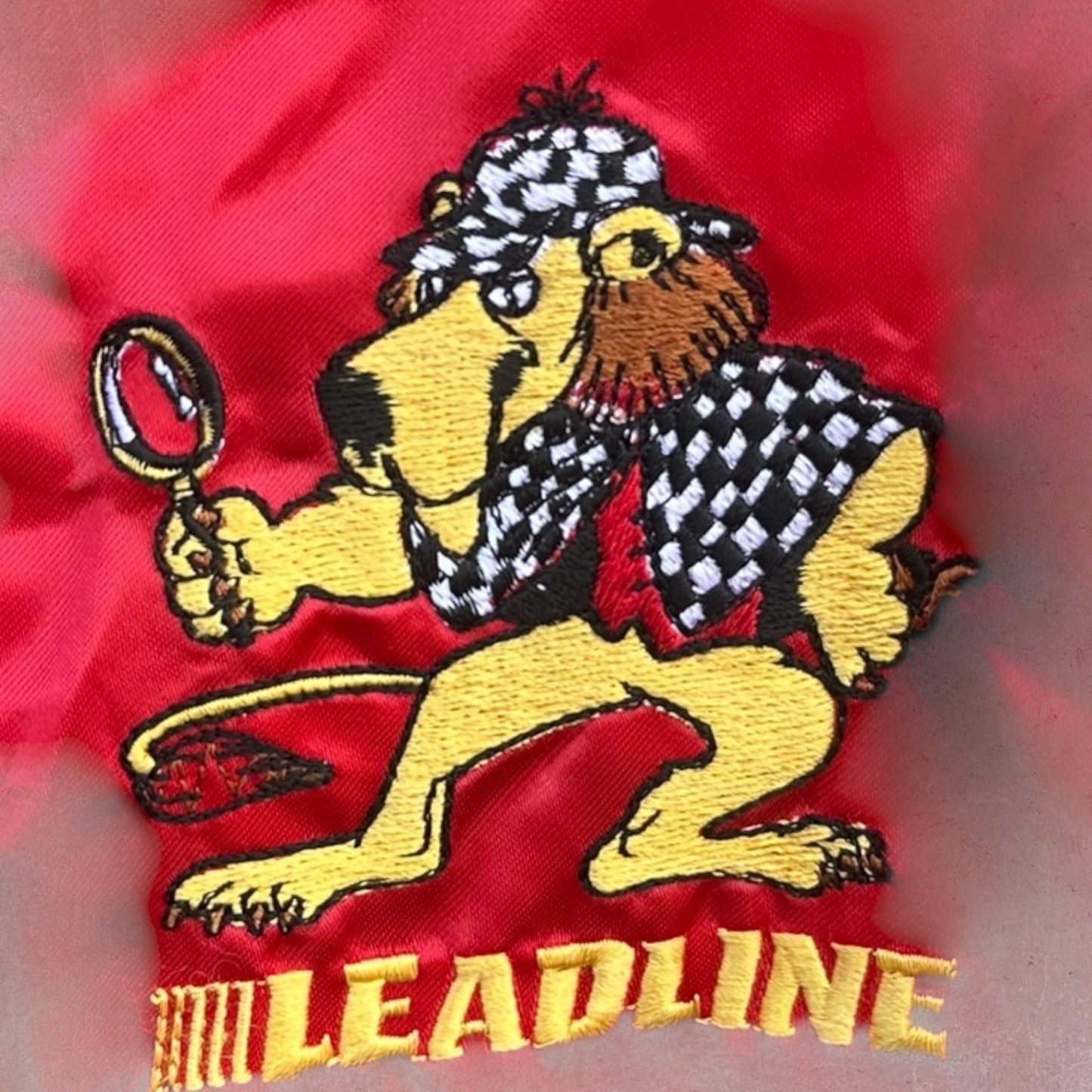 LEADLINE SOFTWARE VINTAGE VARSITY BOMBER JACKET