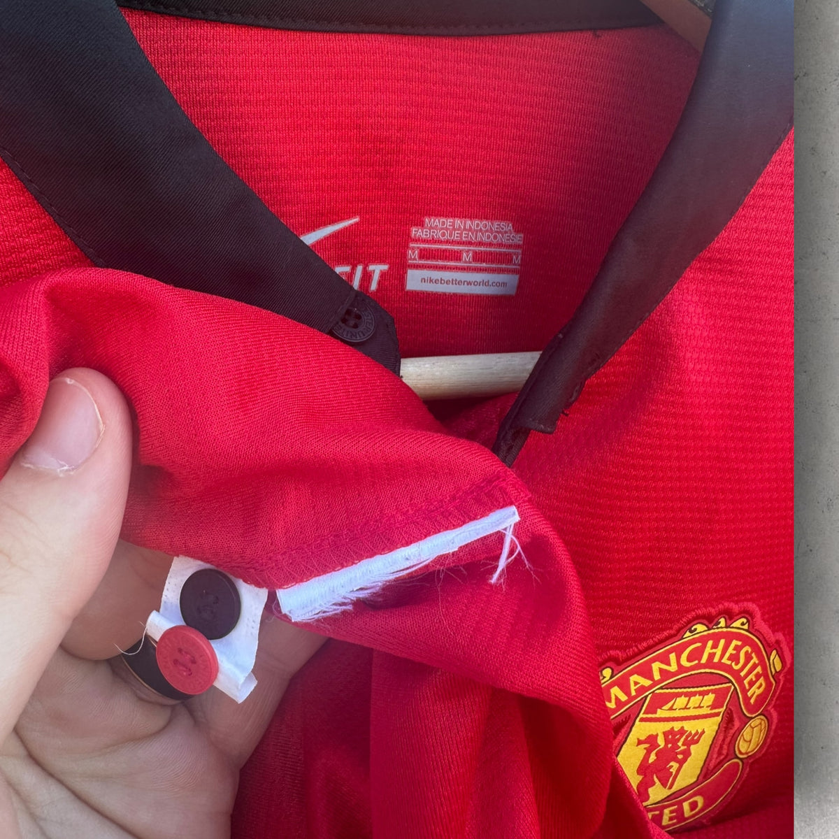 Manchester United 2013-2014 Nike Home Red Football Jersey