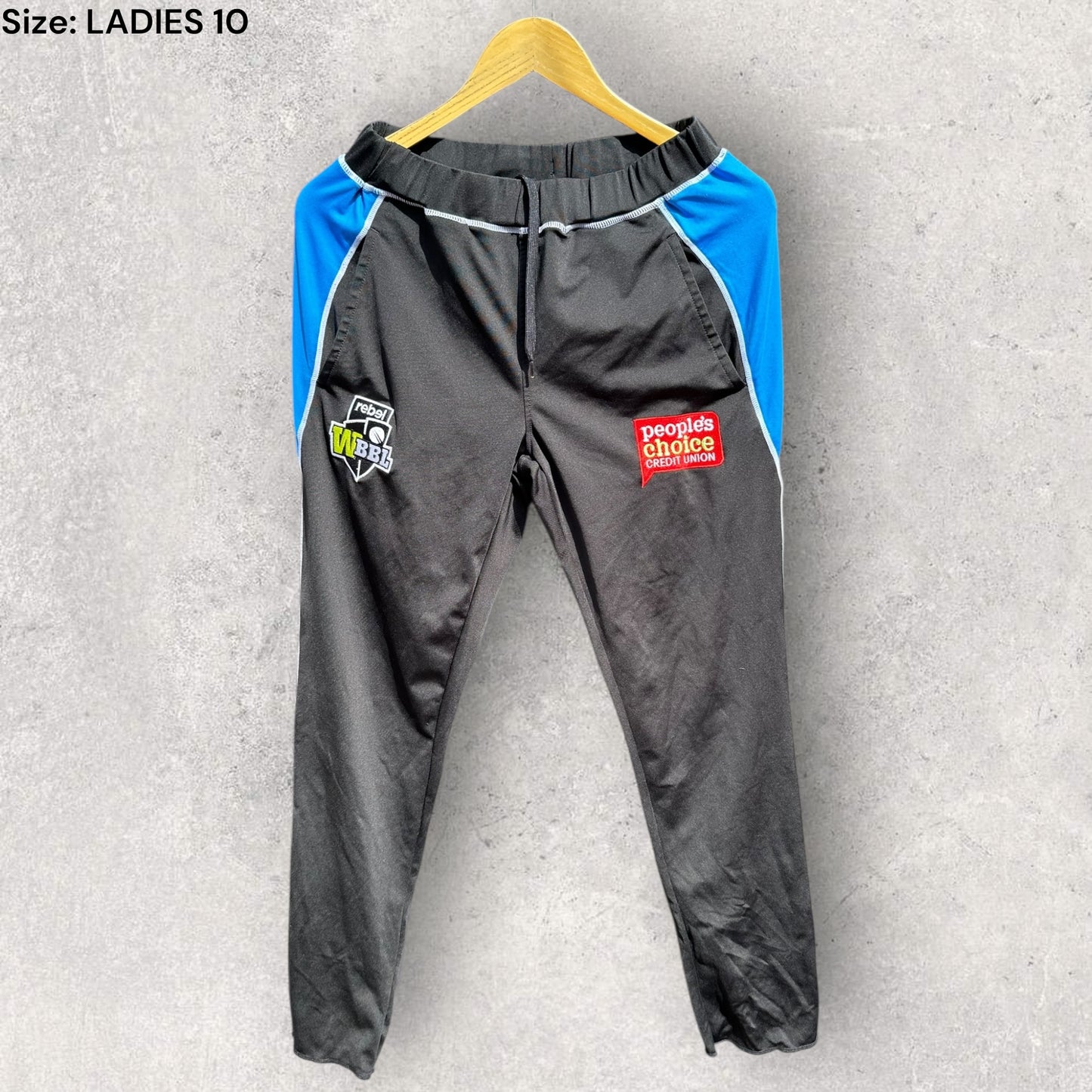 ADELAIDE STRIKERS WBBL CRICKET MATCH WORN PANTS BY SARAH COYTE