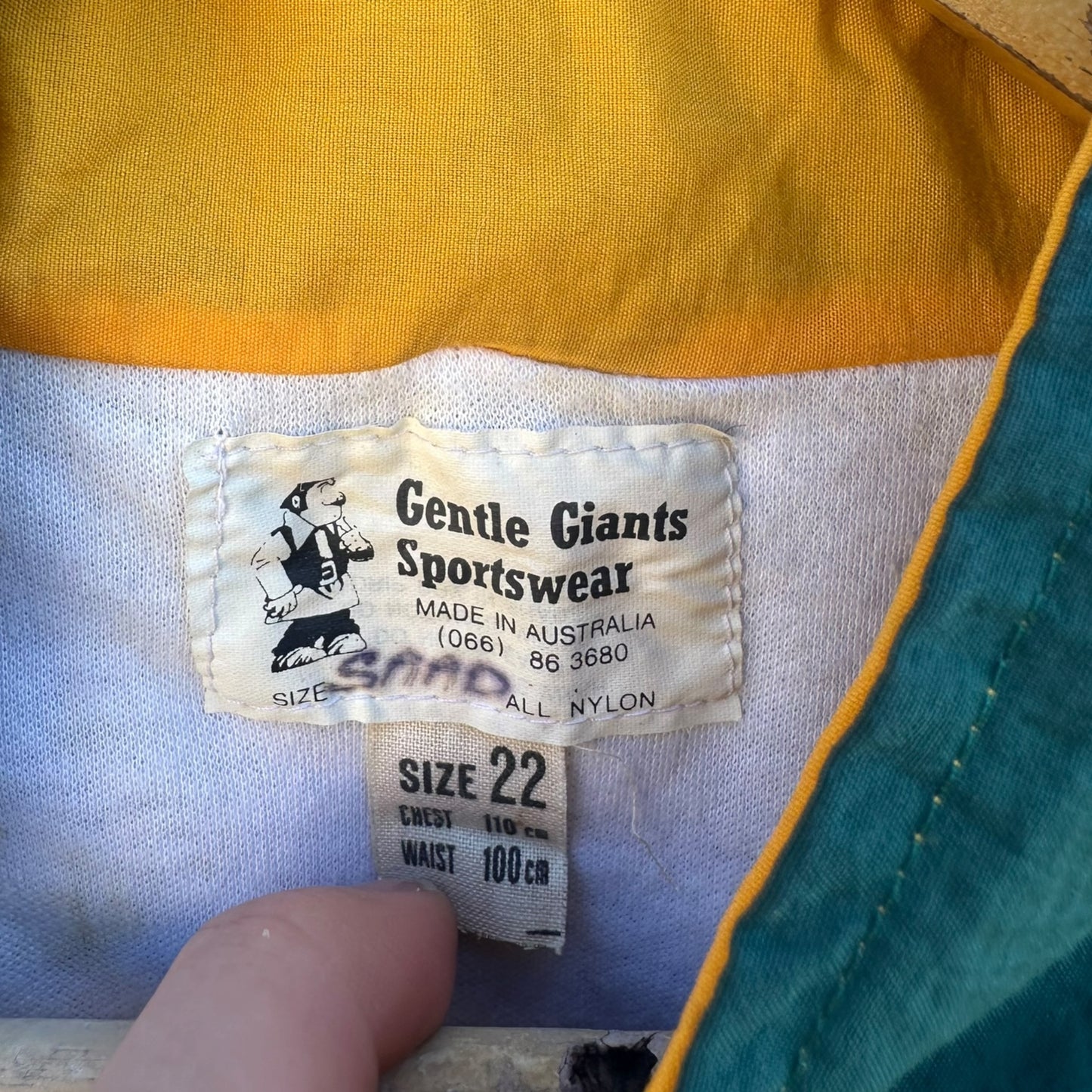 Country Rugby League NSW 1995 Championships Trainer Windbreaker Jacket