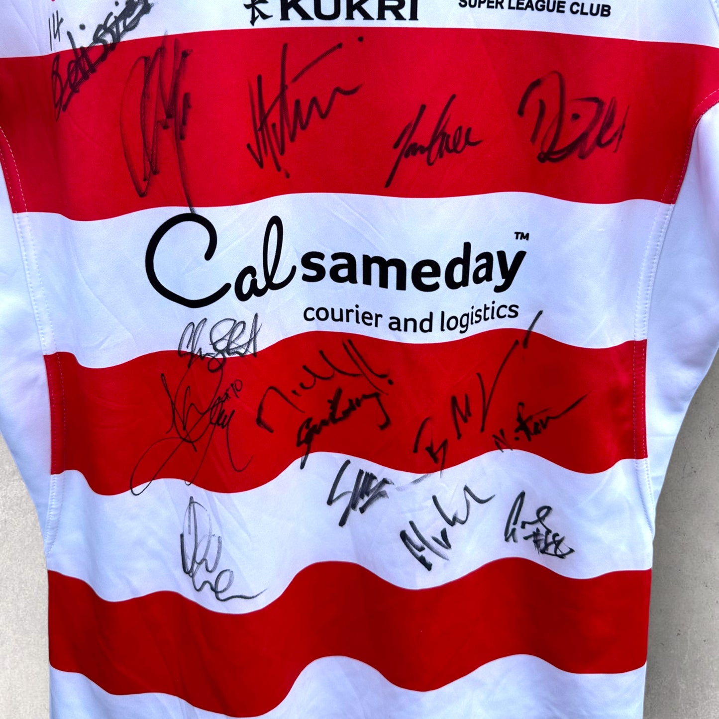 LEIGH CENTURIONS SIGNED JERSEY