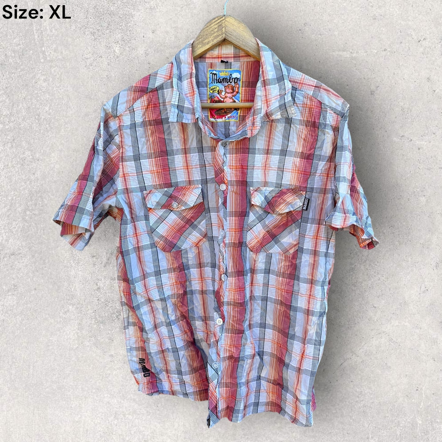 MAMBO LOUD VINTAGE SHORT SLEEVE SHIRT