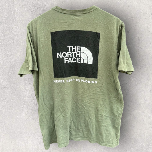 THE NORTH FACE GREEN SHORT SLEEVE SHIRT