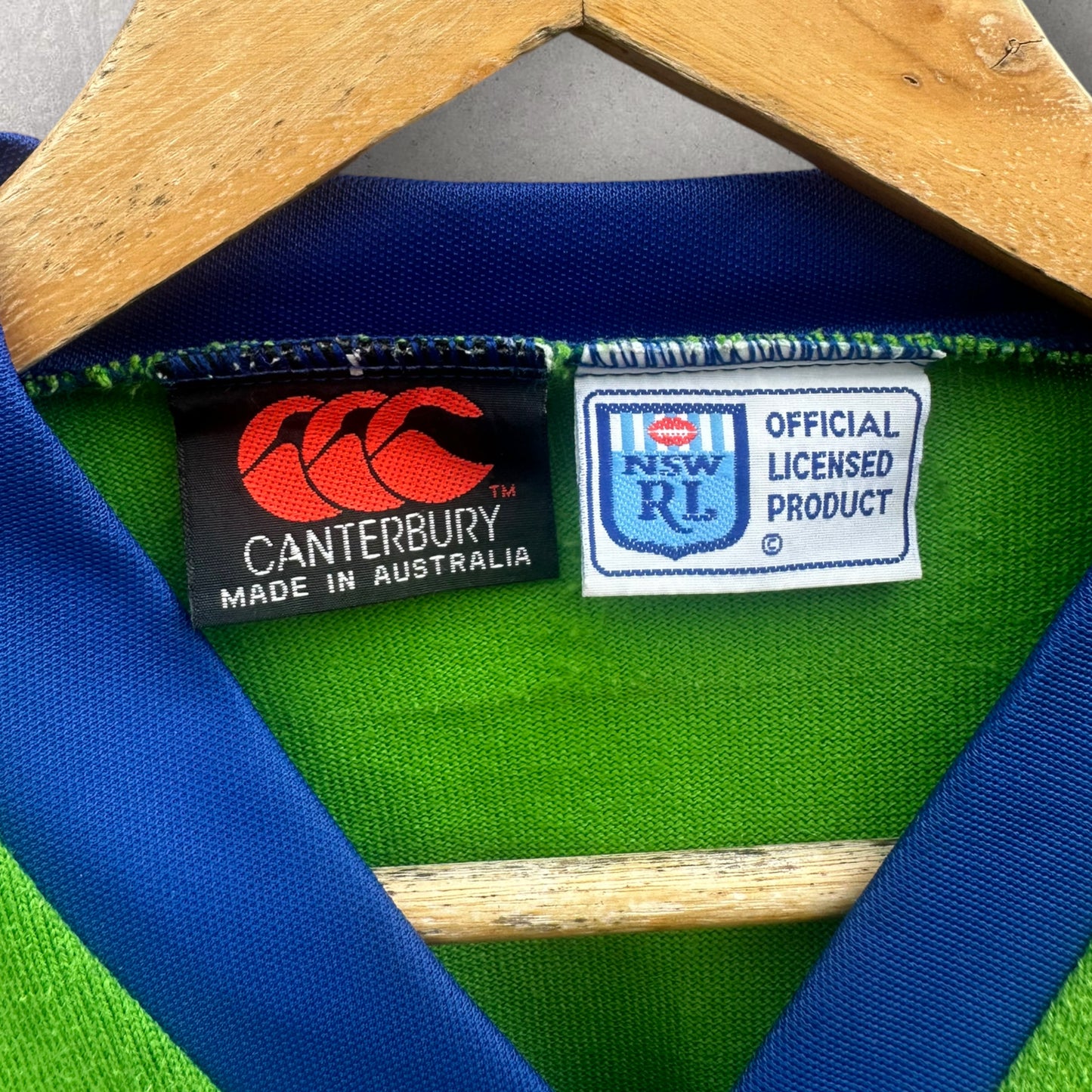 CANBERRA RAIDERS 1993 HOME JERSEY