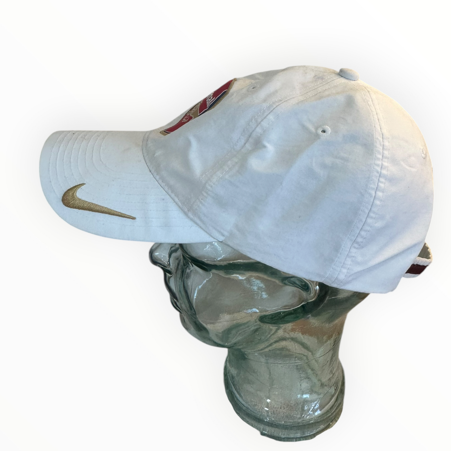 Arsenal FC Nike White Vintage Football Hat Cap