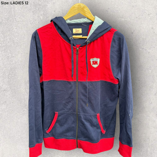 RM WILLIAMS LADIES FULL ZIP HOODED JUMPER