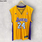 KOBE BRYANT LOS ANGELES LAKERS ADIDAS NBA JERSEY