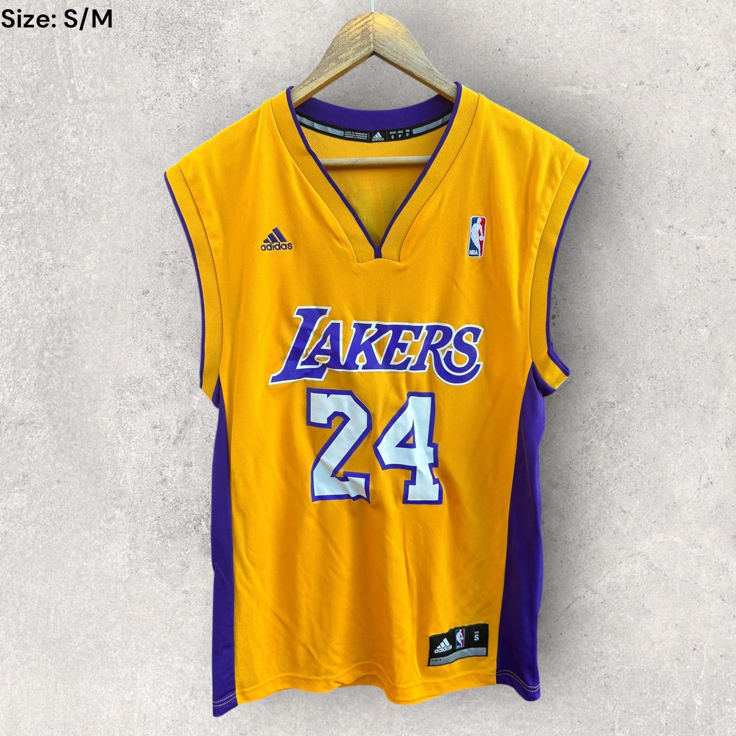 KOBE BRYANT LOS ANGELES LAKERS ADIDAS NBA JERSEY
