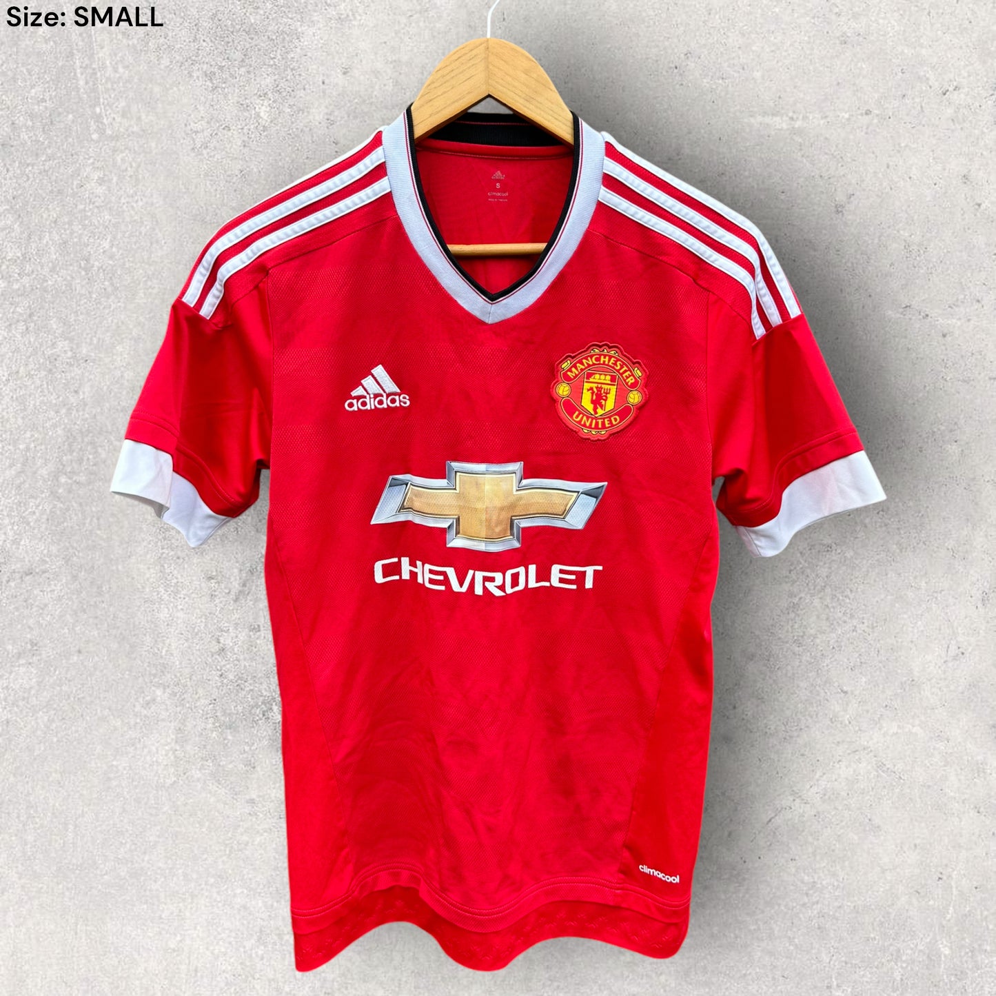 MANCHESTER UNITED 2015-2016 ADIDAS HOME JERSEY