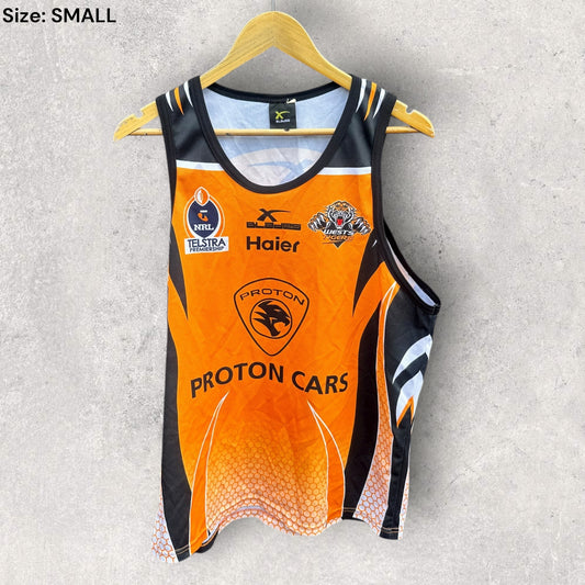 WESTS TIGERS 2006 VINTAGE TRAINING SINGLET