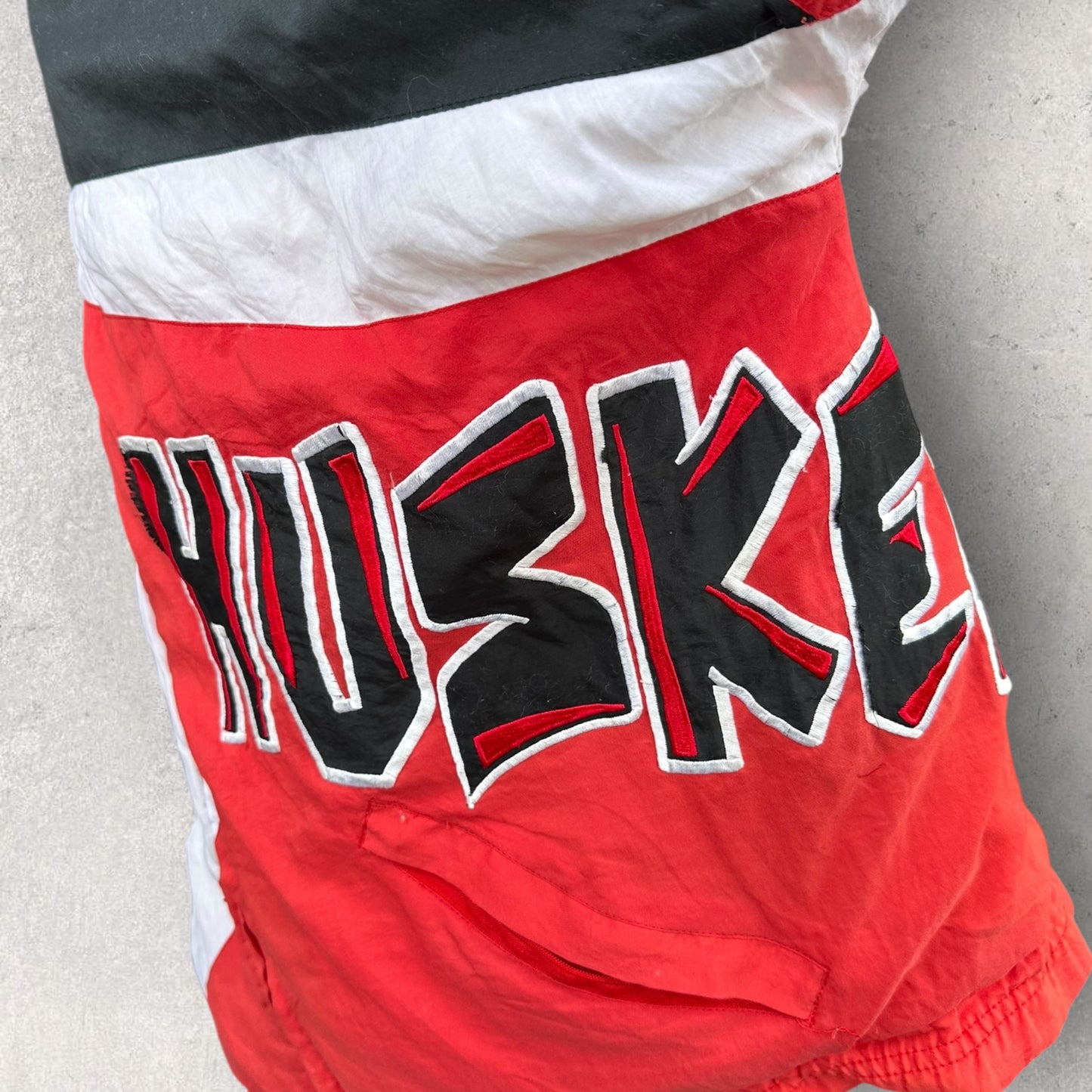 NEBRASKA HUSKERS NCAA KEAMEAL VINTAGE 90s JACKET