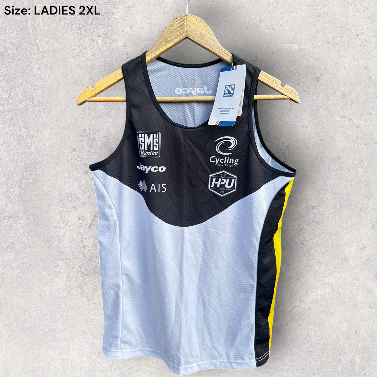 Cycling Australia Santini Training Singlet Brand New With Tags