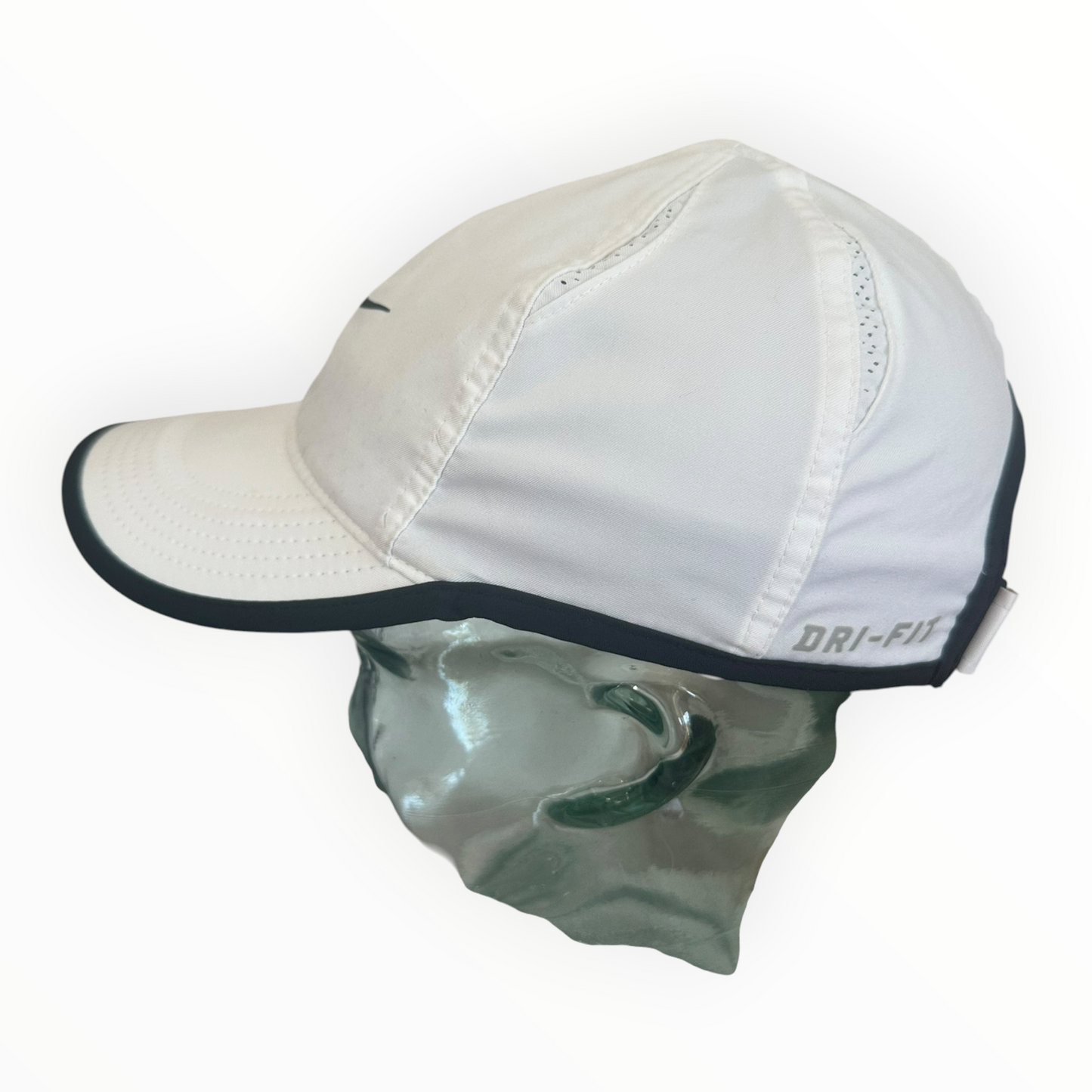 Nike Dri-Fit Featherlight White Running Hat Cap