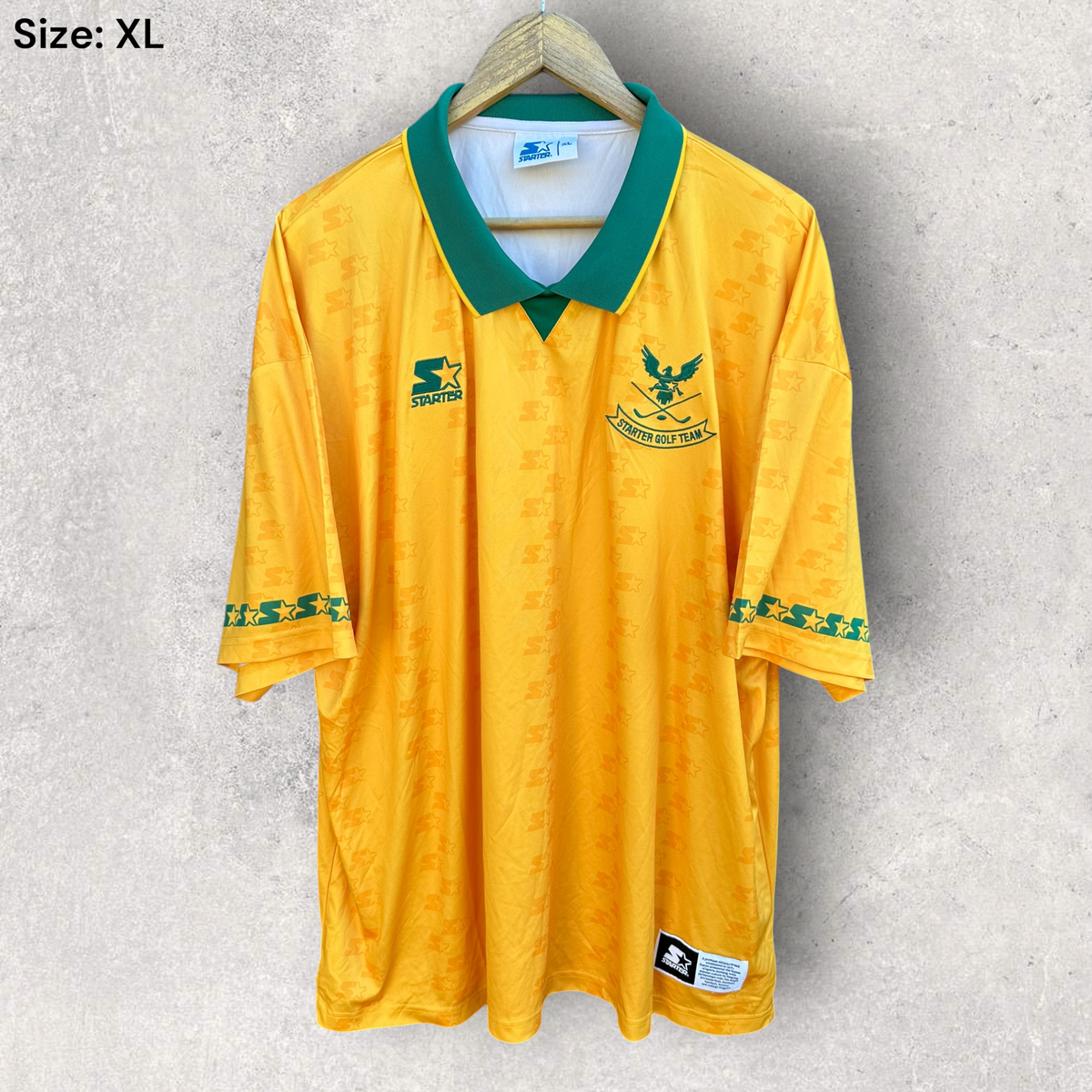 Starter Golf Team Yellow Jersey