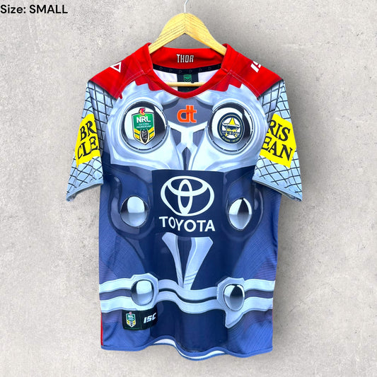 NORTH QUEENSLAND COWBOYS 2015 THOR MARVEL JERSEY