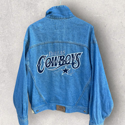DALLAS COWBOYS VINTAGE NFL DENIM JACKET