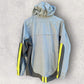 CANBERRA RAIDERS ISC GREY WINDBREAKER HOODED NRL JACKET