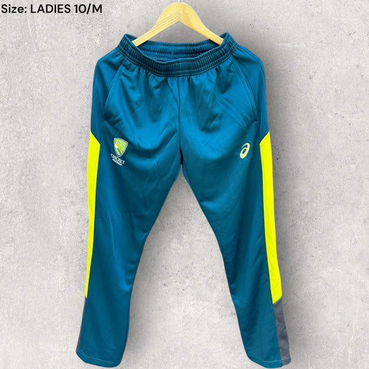 AUSTRALIAN CRICKET TEAM ASICS LONG SLEEVE PANTS PLAYER ISSUED TO AJ WELLINGTON