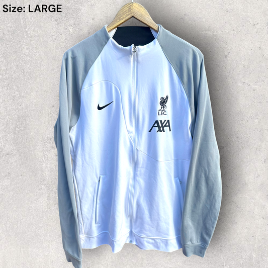 Liverpool FC 2022-2023 Nike Academy Pro Knit White Football Jacket