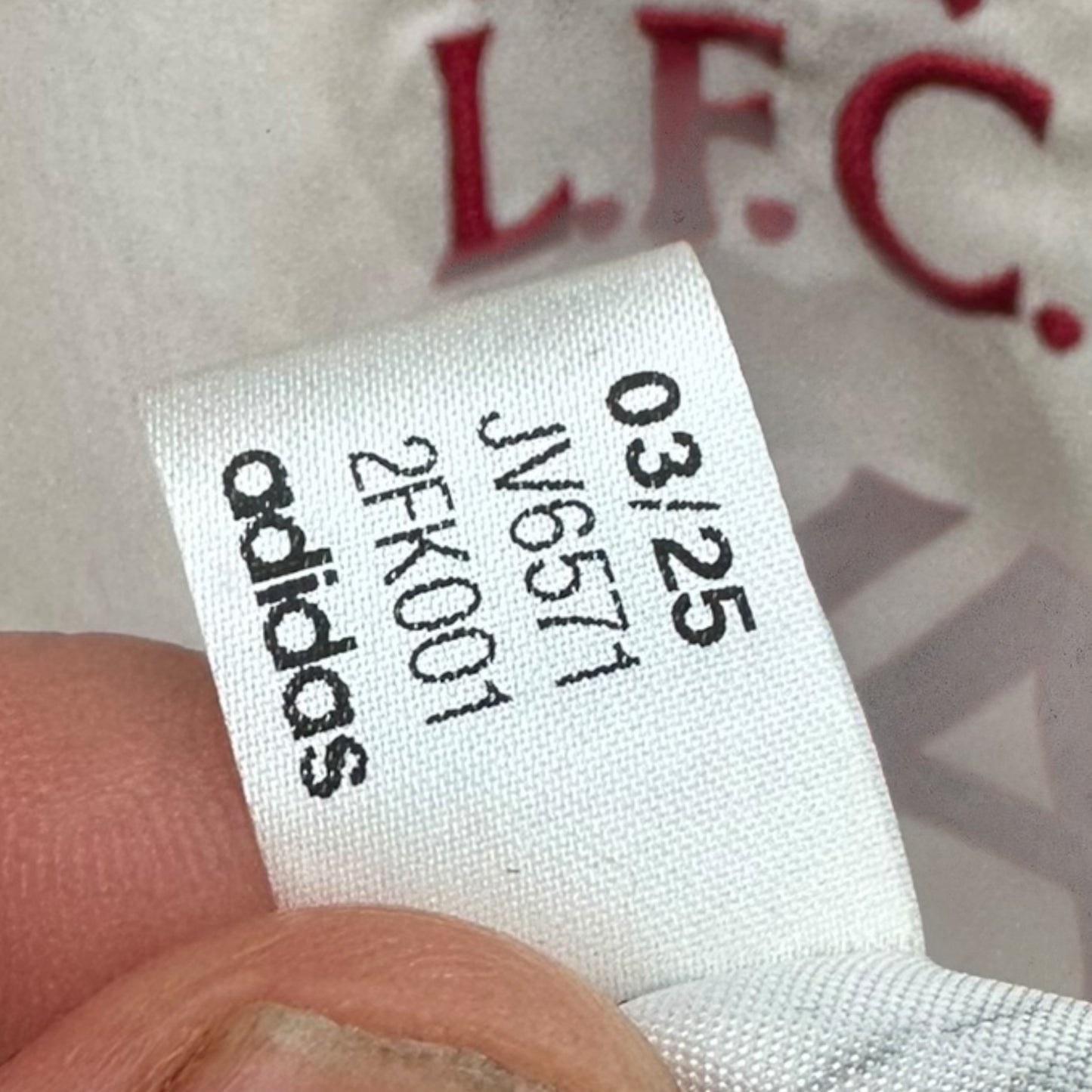 Liverpool FC Tiro Training Presentation Wonder White Windbreaker Adidas 25/26 Jacket