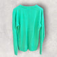 Ralph Lauren Polo Green Ladies Cotton Pullover Sweater Jumper