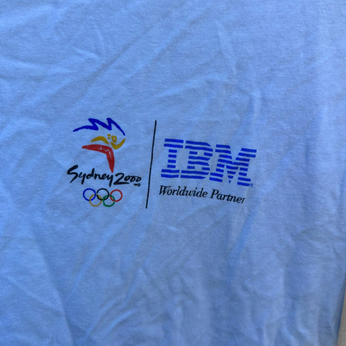 SYDNEY OLYMPIC 2000 GAMES WHITE SHIRT