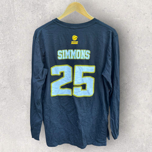BEN SIMMONS AUSTRALIAN BOOMERS LONG SLEEVE BASKETBALL SHIRT