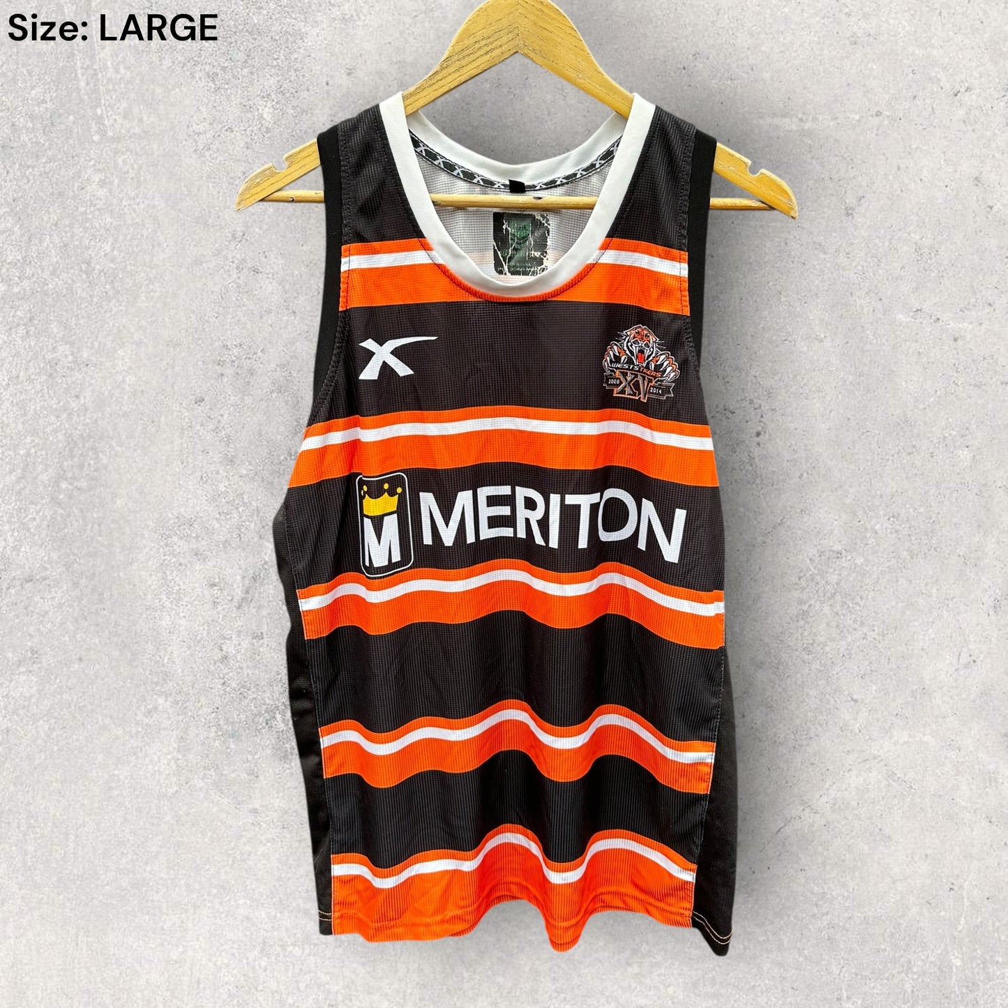 Wests Tigers 2014 X-Blades Training Singlet