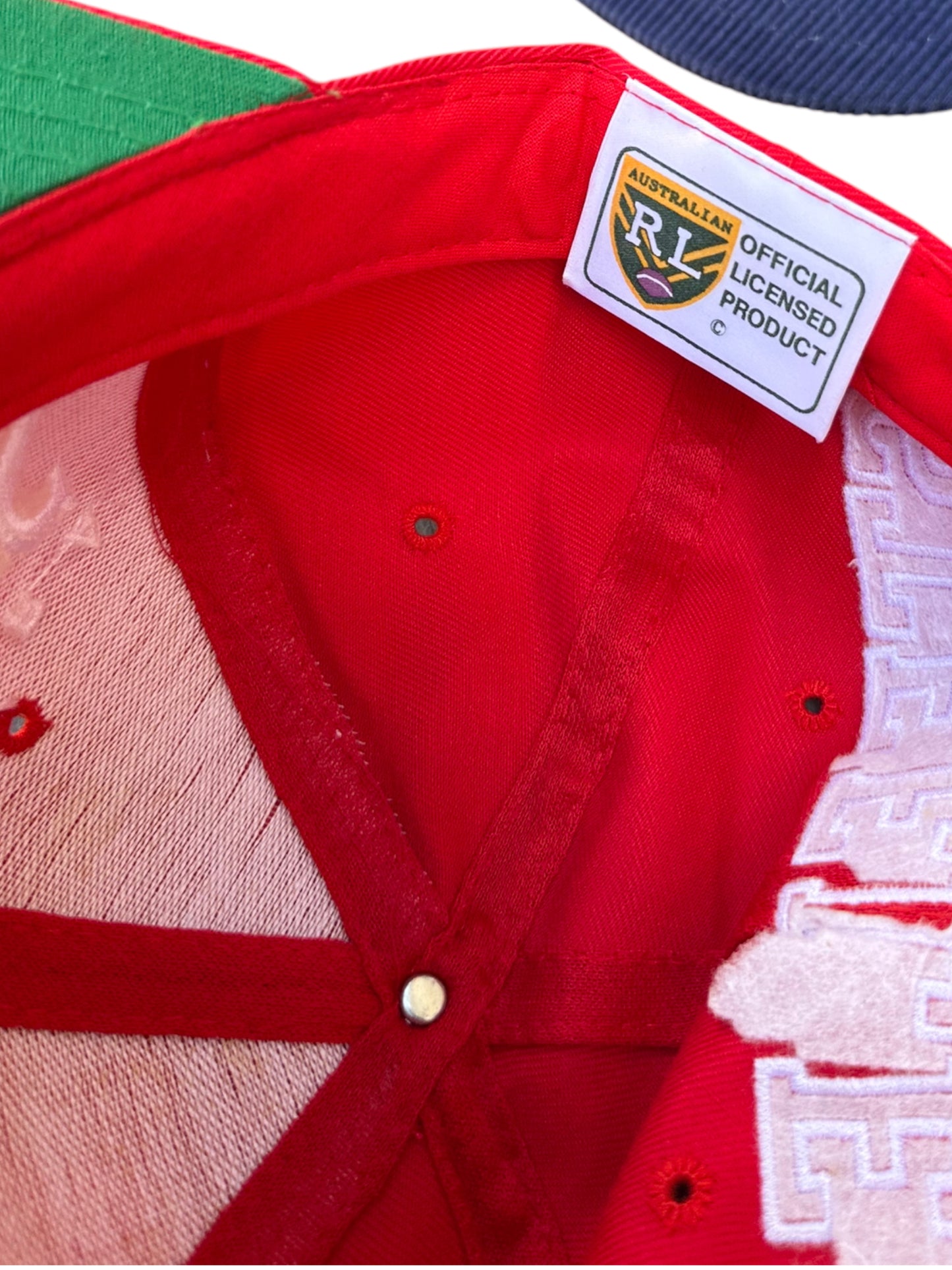 ILLAWARRA STEELERS ARL RUGBY LEAGUE DEADSTOCK SNAPBACK HAT BRAND NEW WITH TAGS