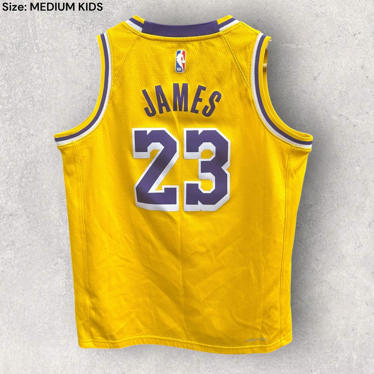 Lebron James LA Lakers Nike Kids Swingman 2024 NBA Jersey