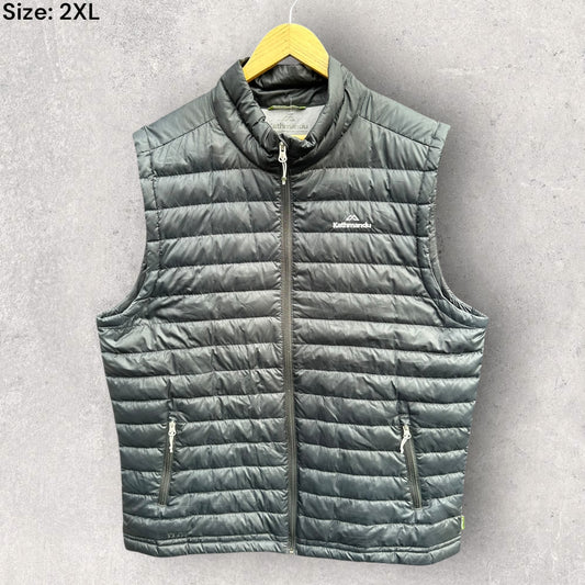 KATHMANDU BLACK SLEEVELESS PUFFER VEST