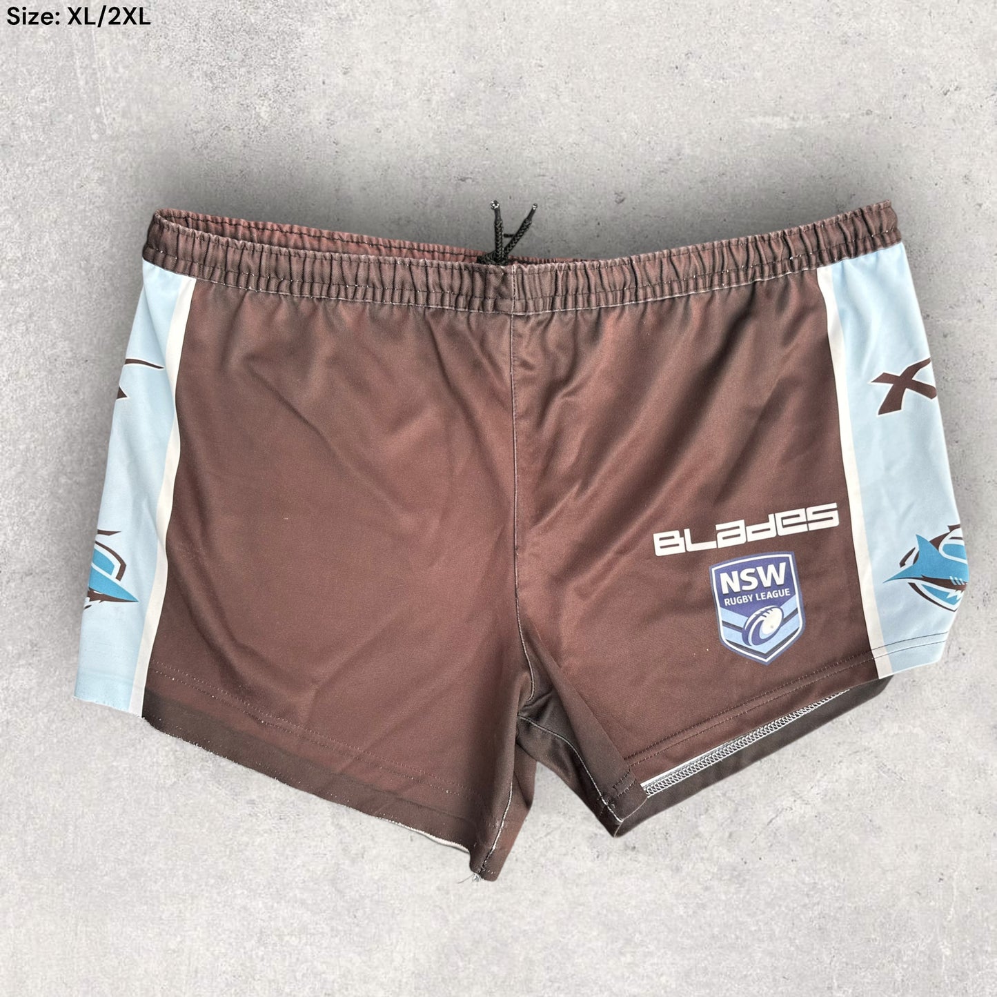 CRONULLA SHARKS XBLADES TRAINING SHORTS