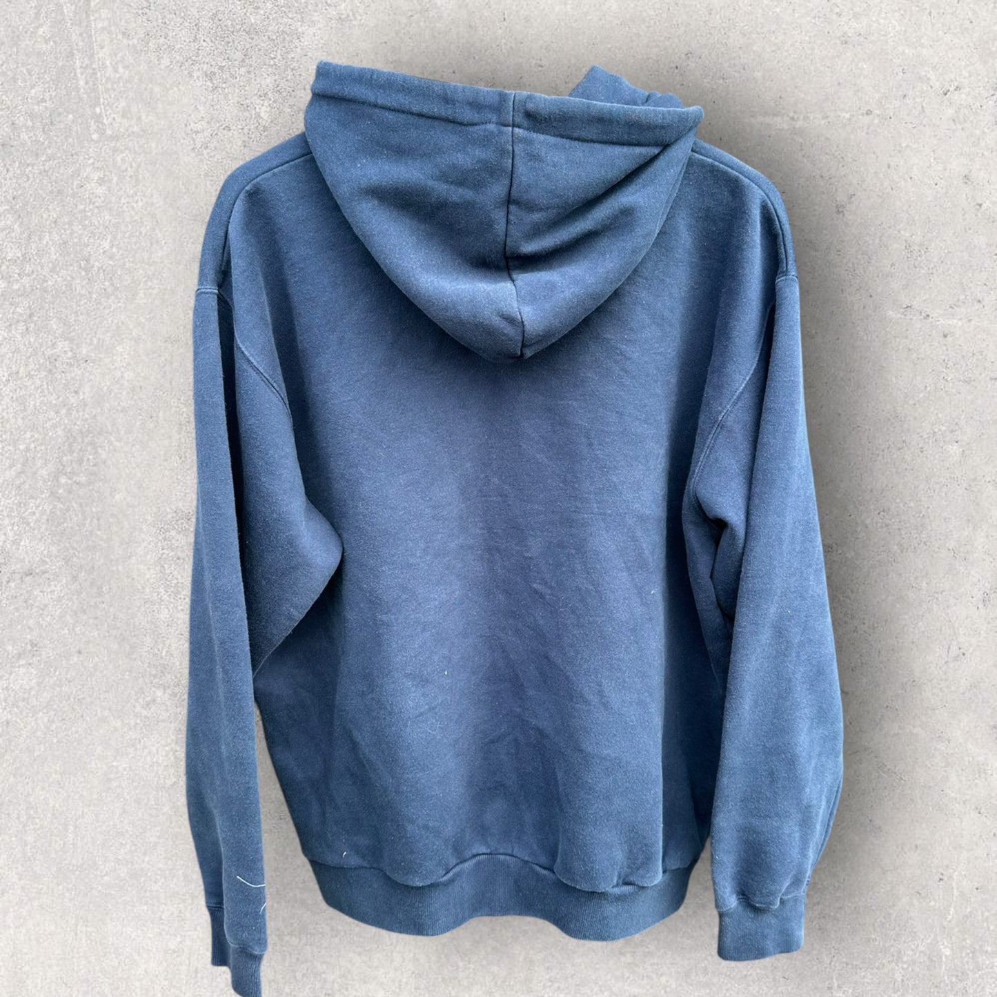 MAMBO CONTINENTAL DRIFTERS 2001 VINTAGE BLUE PULLOVER HOODED JUMPER