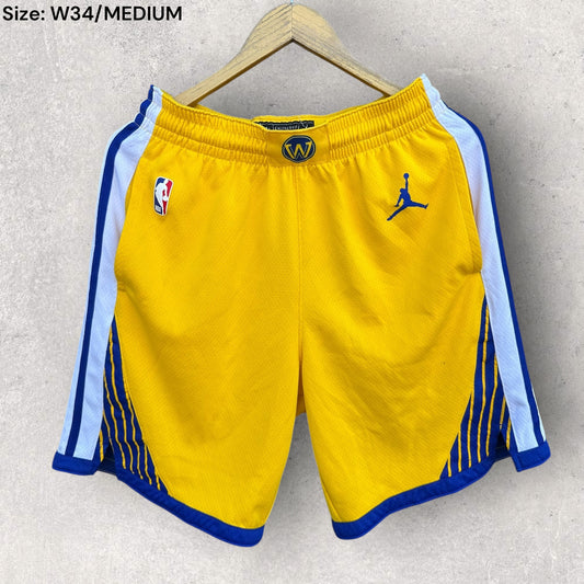 GOLDEN STATE WARRIORS NIKE NBA BASKETBALL TRAINING SHORTS
