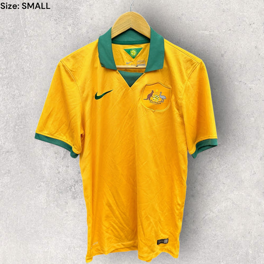 AUSTRALIAN SOCCEROOS 2014 NIKE HOME JERSEY