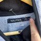 NAUTICA GREY HALF ZIP FLEECE JACKET