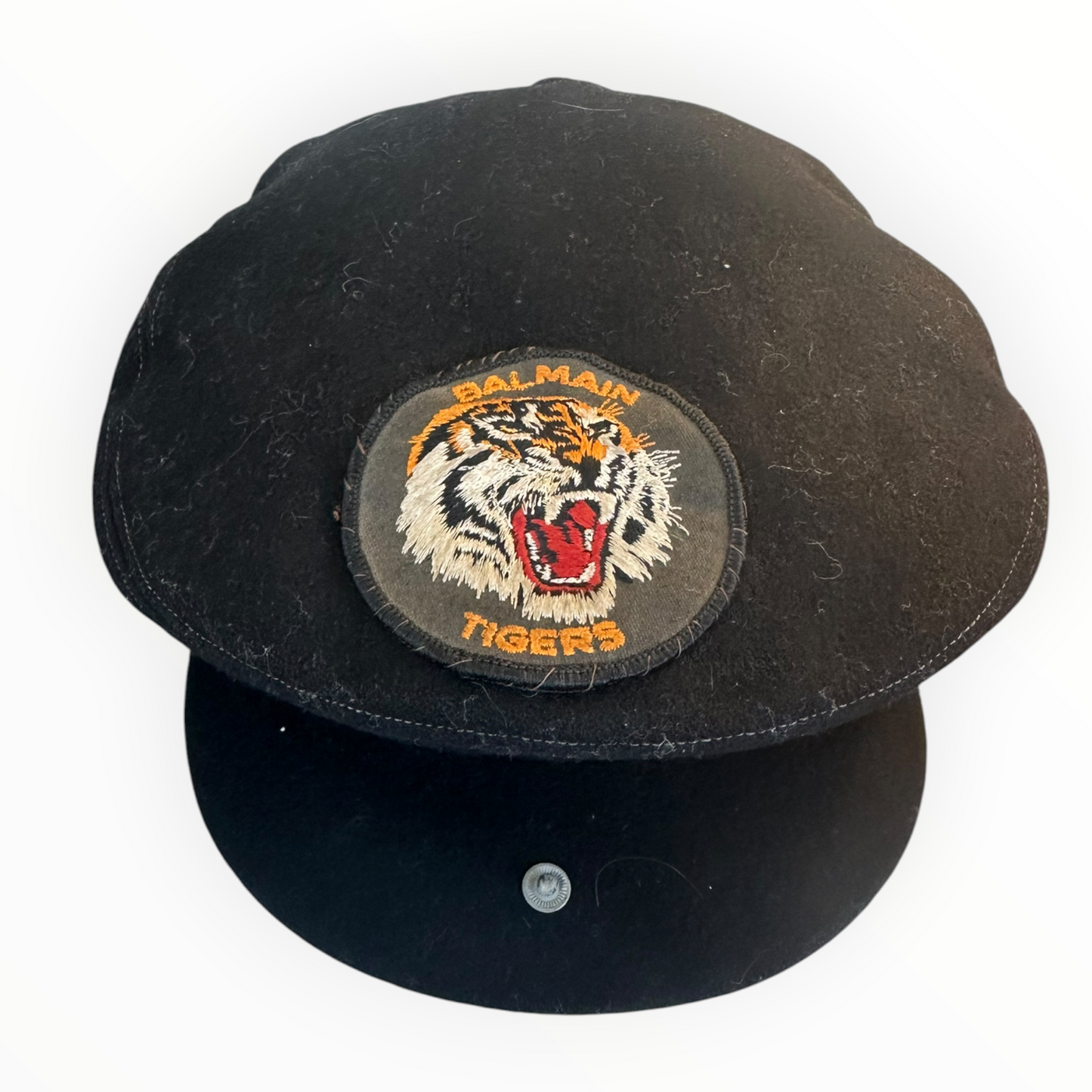Balmain Tigers NSW Rugby League Newsboys Black Vintage Hat