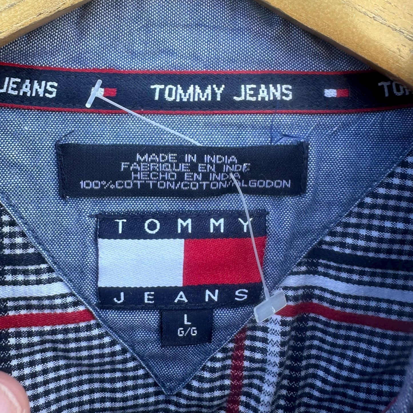 TOMMY HILFIGER LONG SLEEVE DRESS SHIRT